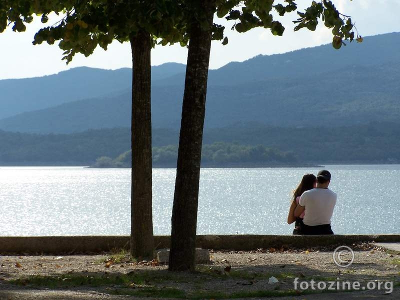 Nikšić, jezero Krupac, detalj