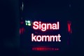 Signal kommt...