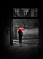Crveni kišobra…